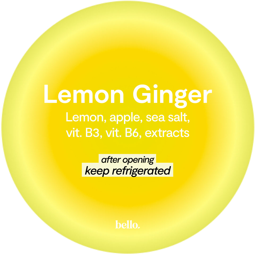 Lemon Ginger water Capsule - Wellness